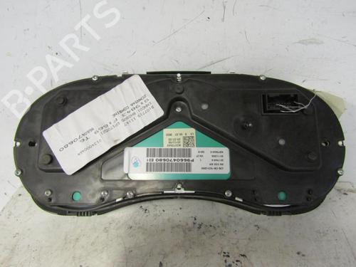 Instrument cluster PEUGEOT 307 (3A/C) 1.6 HDi 110 | BP25068971C47 