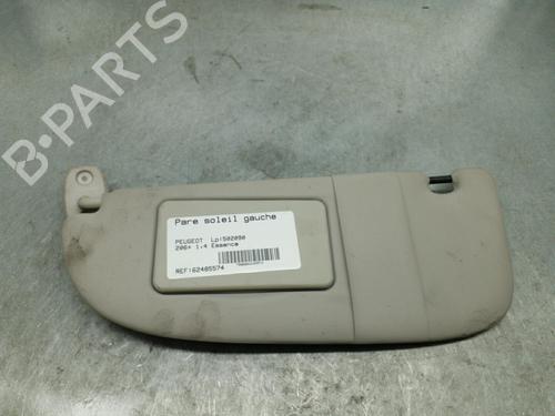 Used Left sun visor Left sun visor PEUGEOT 206+ (2L_, 2M_) 1.4 i (2LKFWA, 2MKFWA) (75 hp) 25103608 25103608