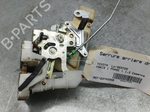 Rear right lock TOYOTA YARIS (_P1_) 1.3 (SCP12_, SCP13_, SCP12R, SCP13R) | BP25076898C99 
