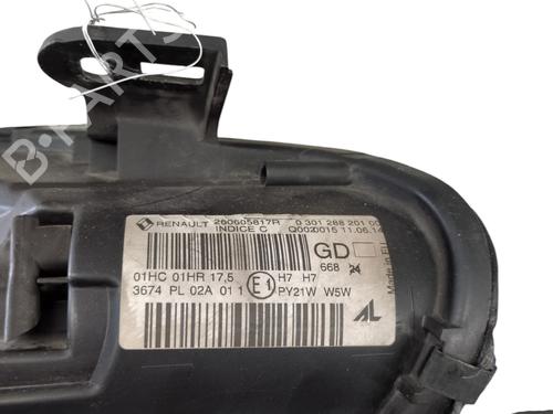 Left headlight RENAULT MEGANE III Grandtour (KZ0/1) 1.2 TCe (KZ2B, KZ11) | BP29759839C28 