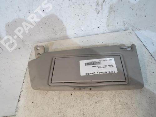Used Left sun visor Left sun visor OPEL ASTRA H (A04) 1.7 CDTI (L48) (100 hp) 10608804 10608804