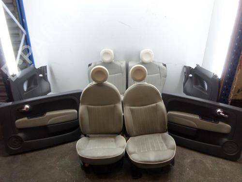 Used Seats set FIAT 500 (312_) 1.2 (312AXA1A) (69 hp) 25070752