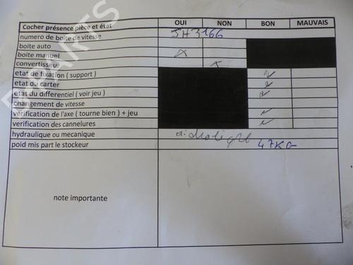 Gearbox RENAULT TWINGO II (CN0_) 1.5 dCi (CN0E) | BP25113624M3 - Image 4