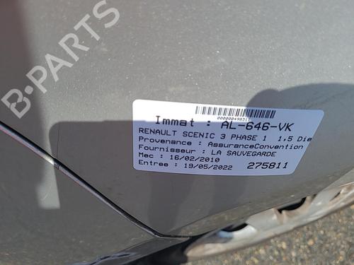 Multifunctionele display RENAULT SCÉNIC III (JZ0/1_) 1.5 dCi | BP25088574C48 