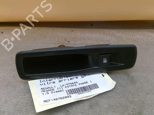 Used Left rear window switch Left rear window switch RENAULT MEGANE III Grandtour (KZ0/1) 1.5 dCi (KZ0C, KZ1A) (90 hp) 25110759 25110759