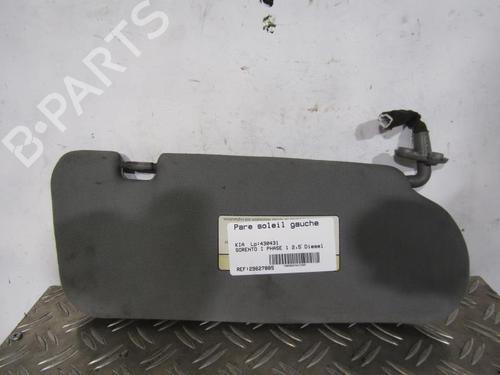Used Left sun visor KIA SORENTO I (JC) 2.5 CRDi 4WD (140 hp) 25113352
