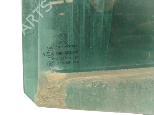 Rear left door window PEUGEOT 5008 (0U_, 0E_) 1.6 HDi | BP25088598C20 