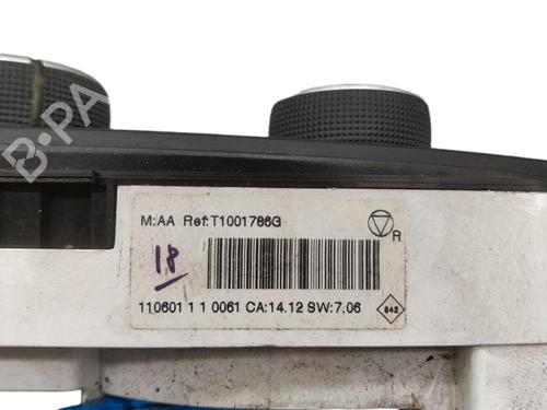 Climate control RENAULT MEGANE III Hatchback (BZ0/1_, B3_) 1.5 dCi (BZ09, BZ0D, BZ1W, BZ29, BZ14) | BP25058837I5 