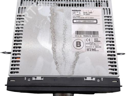 Radio NISSAN QASHQAI / QASHQAI +2 I (J10, NJ10, JJ10E) 1.5 dCi | BP26931717E6 