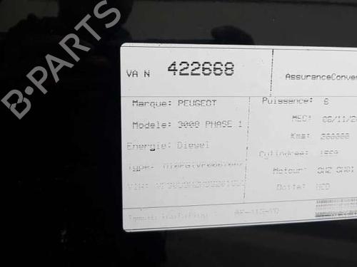 Instrument cluster PEUGEOT 3008 I MPV (0U_) 1.6 HDi | BP25105413C47 