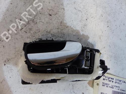Used Rear right interior door handle PEUGEOT 307 SW (3H) 1.6 HDI 110 (109 hp) 25067702