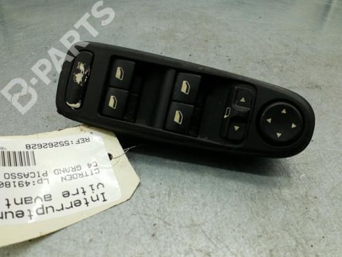 Used Left front window switch Left front window switch CITROËN C4 Picasso I MPV (UD_) 1.6 HDi (109 hp) 10574299 10574299