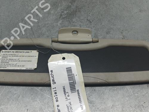 Used Left sun visor SMART FORTWO Coupe (450) 0.7 (450.352, 450.332) (61 hp) 25077596