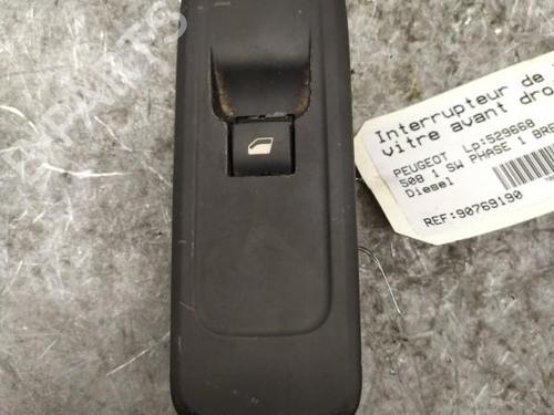 Used Right front window switch PEUGEOT 508 SW I (8E_) 1.6 HDi (112 hp) 25101506