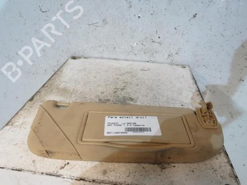 Used Right sun visor Right sun visor PEUGEOT 607 (9D, 9U) 2.2 16V (158 hp) 25067138 25067138
