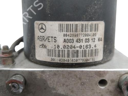Used ABS pump ABS pump MERCEDES-BENZ CLK (C208) CLK 230 Kompressor (208.347) (193 hp) 25099967 25099967