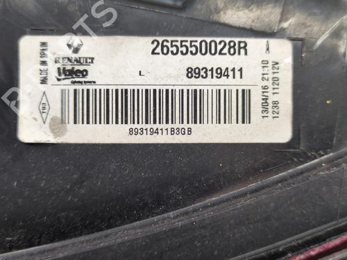 Left tailgate light RENAULT MEGANE III Grandtour (KZ0/1) 1.5 dCi (KZ09, KZ0D, KZ1G, KZ29, KZ14, KZ1W, KZ10, KZ1F,... | BP27629152C79 