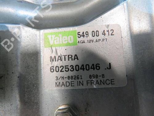 Rear wiper motor RENAULT ESPACE III (JE0_) 2.2 D | BP25109991M102 
