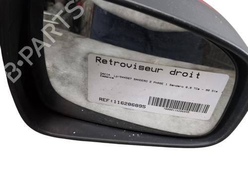 Right mirror DACIA SANDERO II TCe 90 (B8M1, B8MA, B8AC) | BP30677162C27  - Image 7