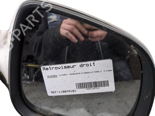 Right mirror VW TRANSPORTER T5 Bus (7HB, 7HJ, 7EB, 7EJ) 2.0 TDI 4motion | BP31067242C27