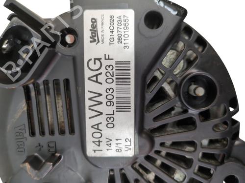 Used Alternator VW POLO V (6R1, 6C1) 1.6 TDI (90 hp) 31297970