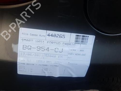 Left front door SMART FORTWO Coupe (451) 1.0 (451.331, 451.380) | BP25107192C2 