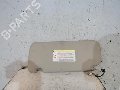 Right sun visor PEUGEOT 407 (6D_) 2.0 HDi 135 (6DRHRH, 6DRHRE, 6DRHRG, 6DRHRJ) | BP25067249I2 