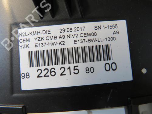 Instrument cluster PEUGEOT 208 I (CA_, CC_) 1.6 HDi / BlueHDi 75 | BP25112652C47 