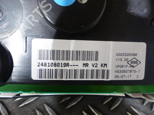 Instrument cluster DACIA SANDERO II 1.0 SCe 75 (B8JC, B8JD, B8NC) | BP25065443C47 - Image 3