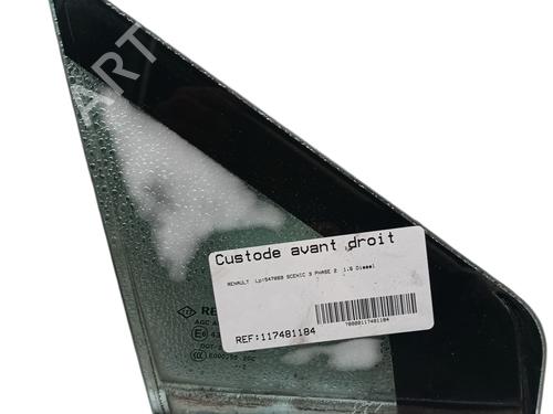 Used Front right quarter glass RENAULT SCÉNIC III (JZ0/1_) 1.6 dCi (JZ00, JZ12) (130 hp) 30819990