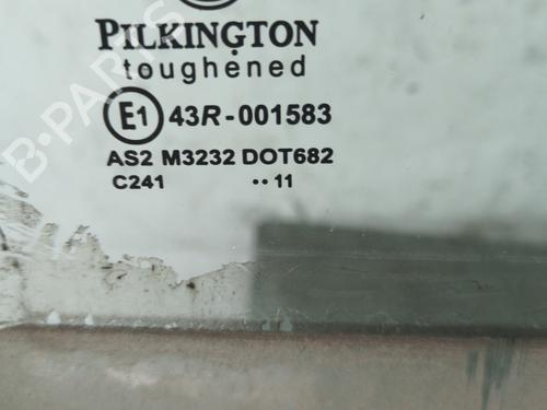 Front right door window FIAT 500 (312_) 1.2 (312AXA1A) | BP29583688C19 