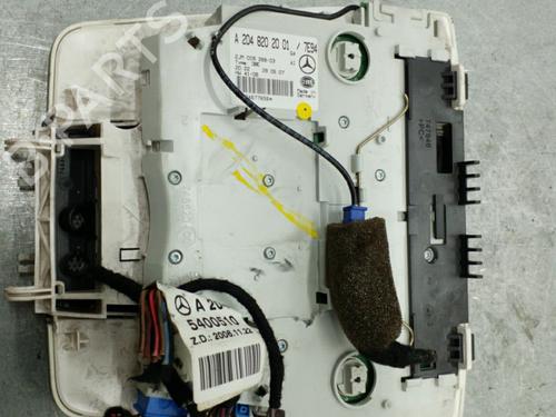 Interior roof light MERCEDES-BENZ C-CLASS (W204)  | BP25104371I8 