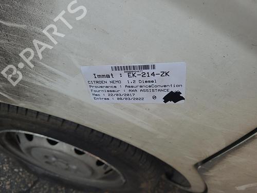 Left sun visor CITROËN NEMO Box Body/MPV (AA_) 1.3 BlueHDi 80 | BP25062766I1 - Image 10