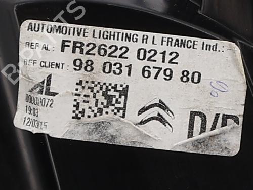 Right tailgate light CITROËN DS5 2.0 HDi 135 | BP33681935C80  - Image 5