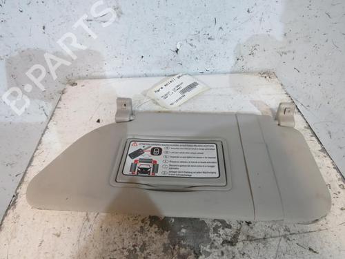 Used Left sun visor PEUGEOT 1007 (KM_) 1.4 HDi (68 hp) 25109891