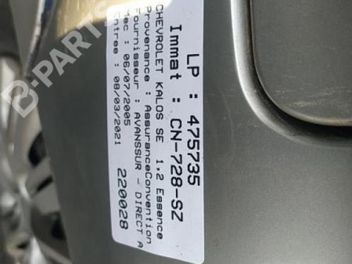 Used Left taillight Left taillight CHEVROLET KALOS 1.2 (72 hp) 10578608 10578608