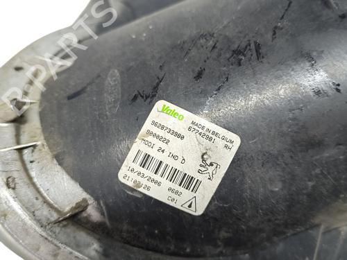 Used Right front fog light Right front fog light PEUGEOT 206 Hatchback (2A/C) 1.6 HDi 110 (109 hp) 26170436 26170436