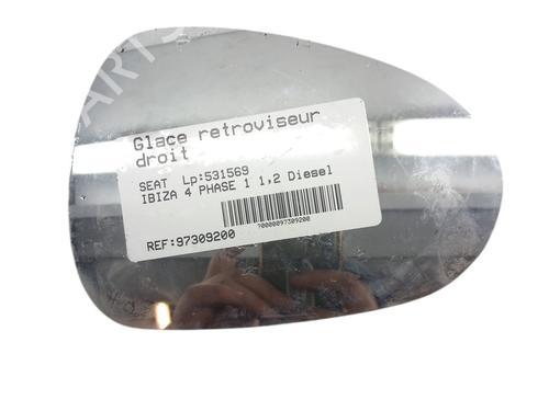 Used Right mirror glass SEAT IBIZA IV (6J5, 6P1) 1.2 TDI (75 hp) 25099210