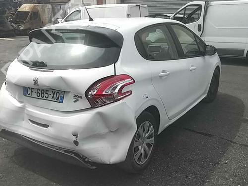 Right sun visor PEUGEOT 208 I (CA_, CC_) 1.4 HDi | BP25076727I2