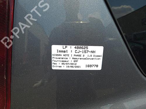 Left front driveshaft NISSAN NOTE (E11, NE11) | BP25089791M38 - Image 14