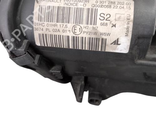 Right headlight RENAULT MEGANE III Grandtour (KZ0/1) 1.2 TCe (KZ2B, KZ11) | BP29759838C29 