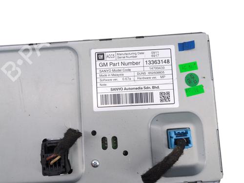 Display monitor OPEL MERIVA B MPV (S10) 1.7 CDTI (75) | BP30822613C48