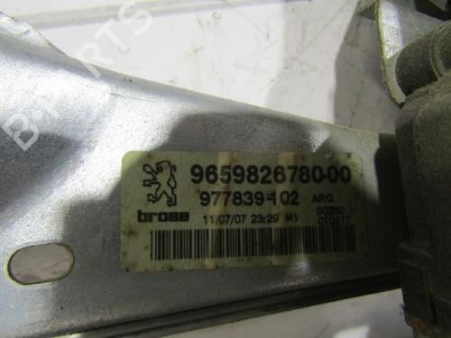 Rear left window mechanism PEUGEOT 308 I (4A_, 4C_) 1.6 HDi | BP25113283C24 