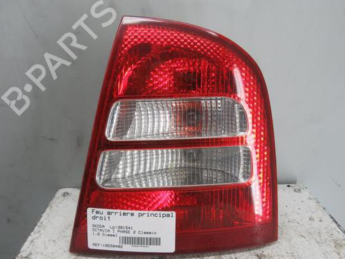 Used Right taillight SKODA OCTAVIA I (1U2) 1.9 TDI (90 hp) 25108781