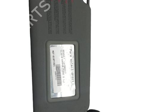 Used Right sun visor Right sun visor RENAULT CLIO II (BB_, CB_) 1.2 16V (BB05, BB0W, BB11, BB27, BB2T, BB2U, BB2V, CB05,... (75 hp) 25103716 25103716