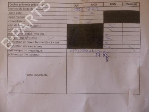 Used Gearbox Gearbox RENAULT MODUS / GRAND MODUS (F/JP0_) 1.5 dCi (FP0G, JP0G) (68 hp) 25065741 25065741