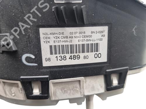 Instrument cluster PEUGEOT 208 I (CA_, CC_) 1.6 HDi / BlueHDi 75 | BP29222097C47 