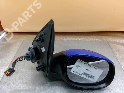 Used Right mirror Right mirror PEUGEOT 206 Hatchback (2A/C) 1.6 16V (109 hp) 10580601 10580601