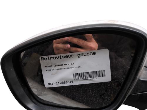 Used Left mirror PEUGEOT 208 I (CA_, CC_) 1.6 HDi (92 hp) 28413784