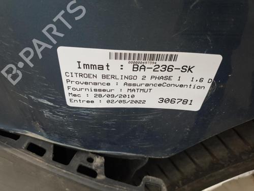 Right sun visor CITROËN BERLINGO MULTISPACE (B9) 1.6 HDi 90 | BP25104236I2 - Image 10